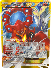 Volcanion EX 115/114 - Steam Siege - Pokémon Card - Mega Cash Sydney