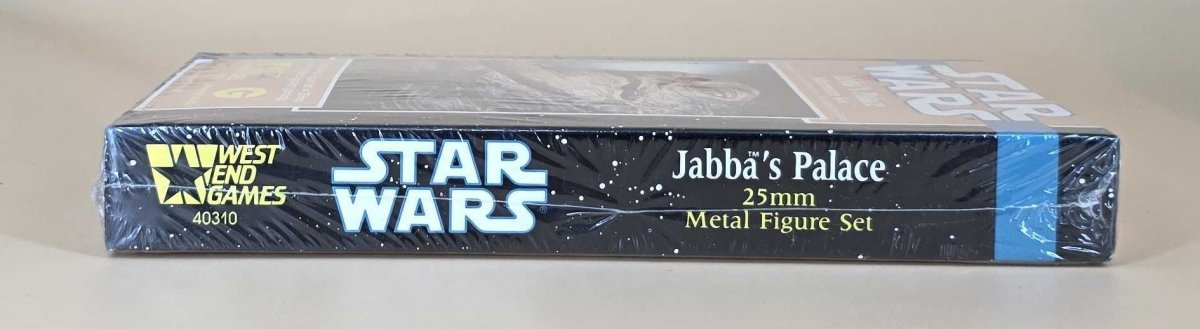 West End Games 1989 Star Wars Jabbas Palace Adventure Set - 10 Piece 25mm Metal Figures in Box - Sealed - Mega Cash Sydney