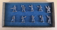 West End Games 1990 Star Wars Rebel Troopers Adventure Set - 10 Piece 25mm Metal Figures in Box - Mega Cash Sydney