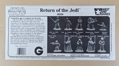 West End Games Star 1989 Wars Return of the Jedi 10 Piece 25mm Metal Figures in Box - Excellent Condition - Mega Cash Sydney