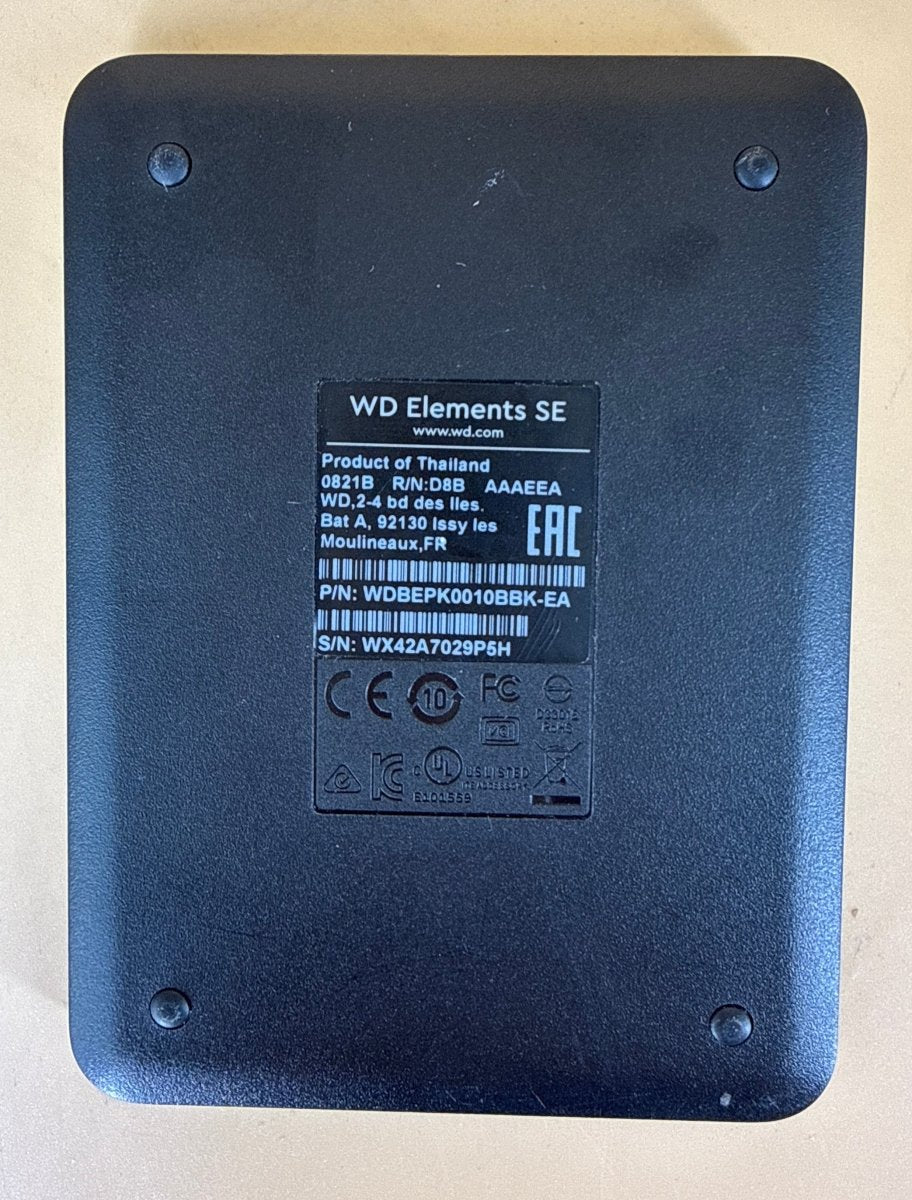 Western Digital 1TB Elements SE Portable HDD - Mega Cash Sydney