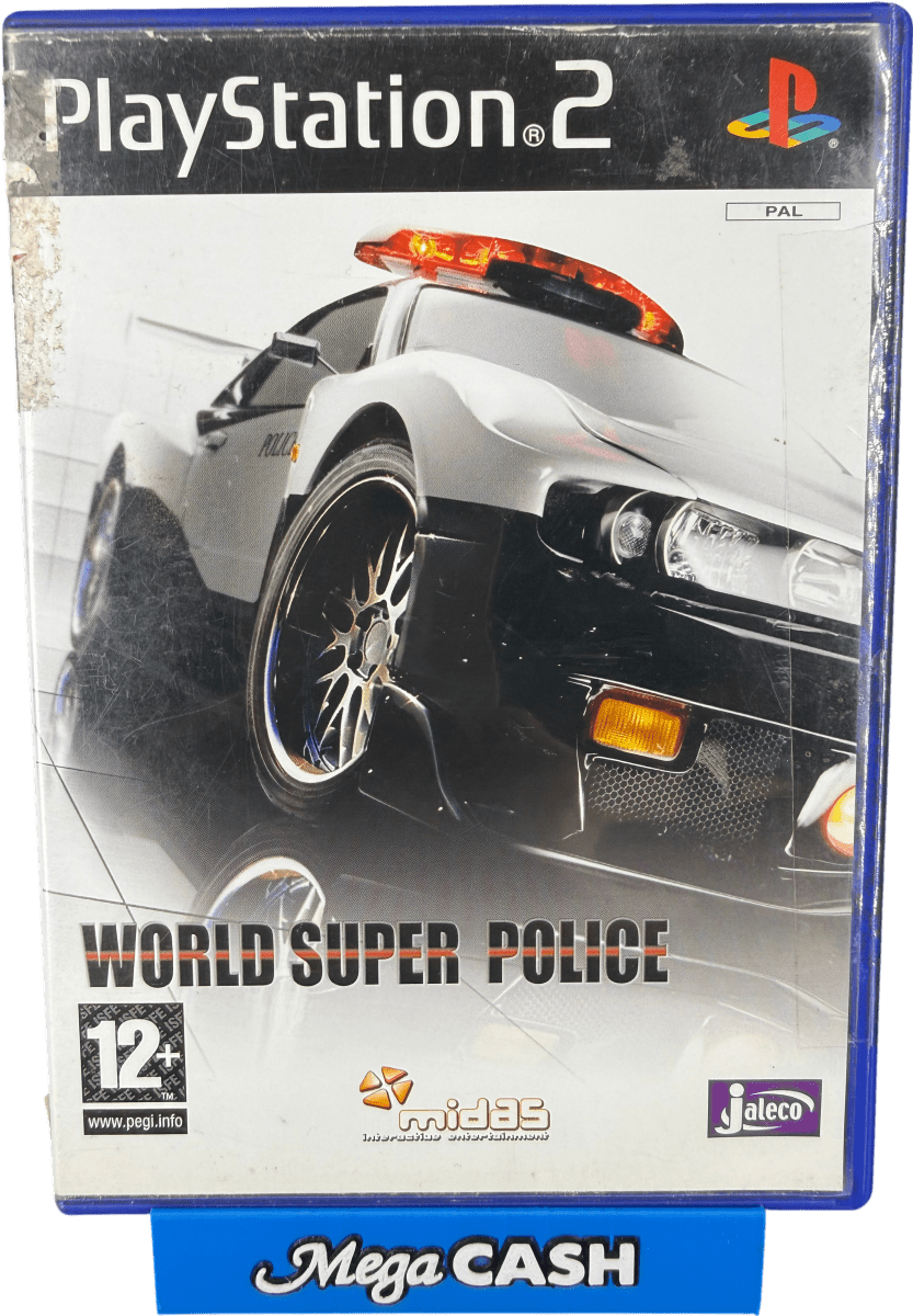 World Super Police - PlayStation 2/PS2 Game - Mega Cash Sydney