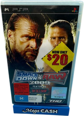WWE SMACK DOWN VS RAW 2009 - PSP GAME - Mega Cash Sydney