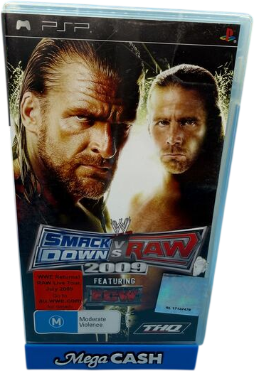 WWE SMACK DOWN VS RAW 2009 - PSP GAME - Mega Cash Sydney
