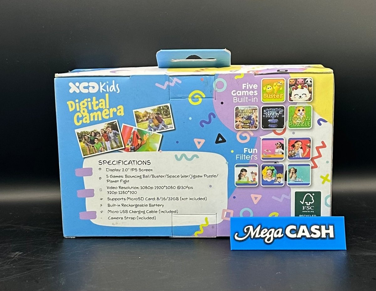 XCD - Kids Digital Camera - Mega Cash Sydney