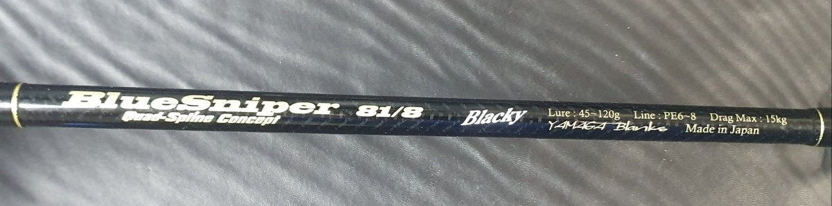 Yamaga Blanks - BlueSniper 81/8 Blacky - Fishing Rod - Mega Cash Sydney