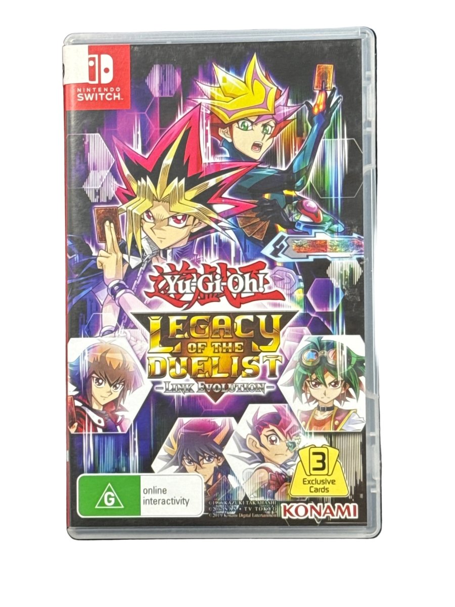 Yi-Gi-Oh! Legacy Of The Duelist Link Evolution Nintendo Switch Game - Mega Cash Sydney