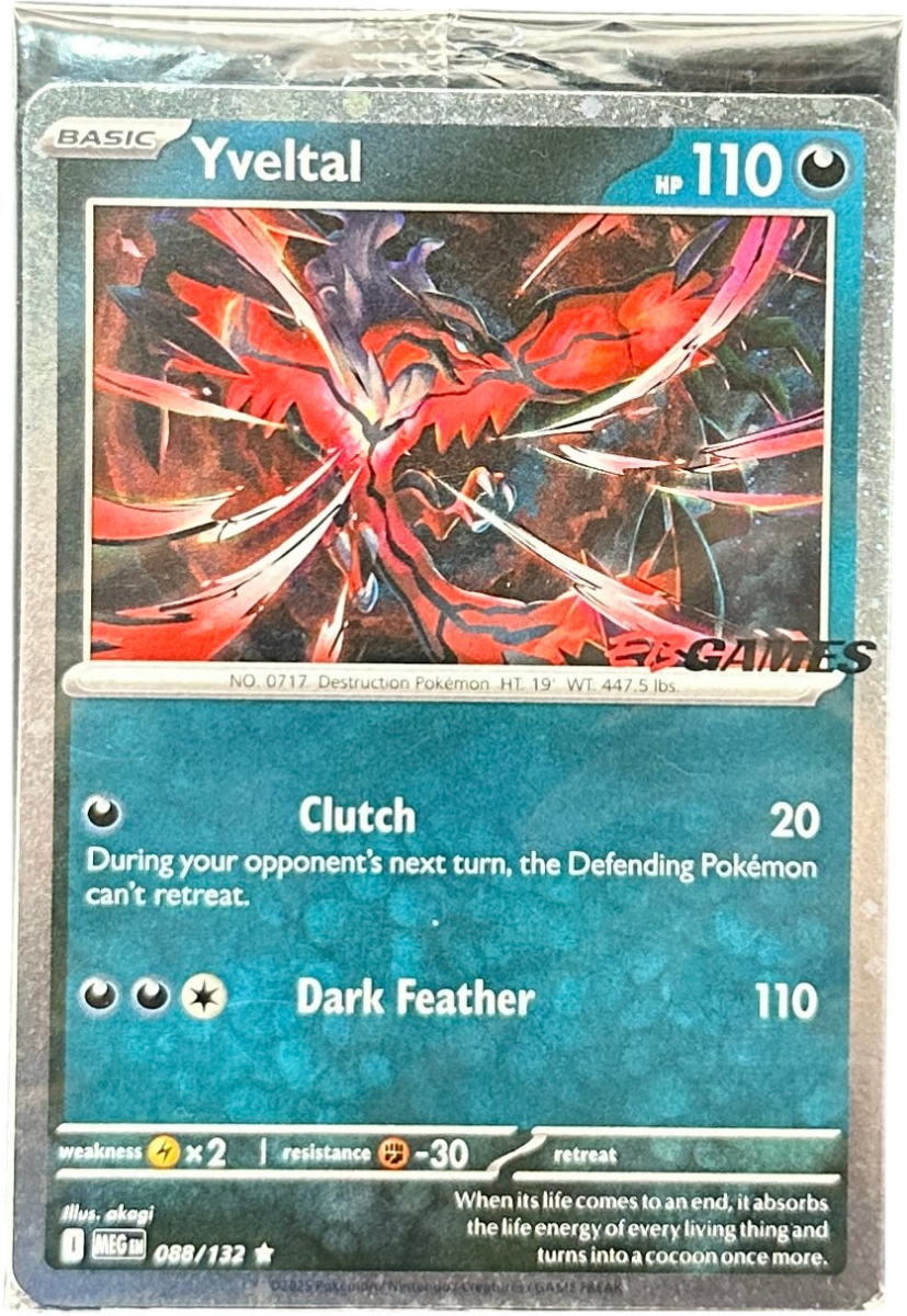 Yveltal - EB Games Promo (SEALED) - Mega Cash Sydney