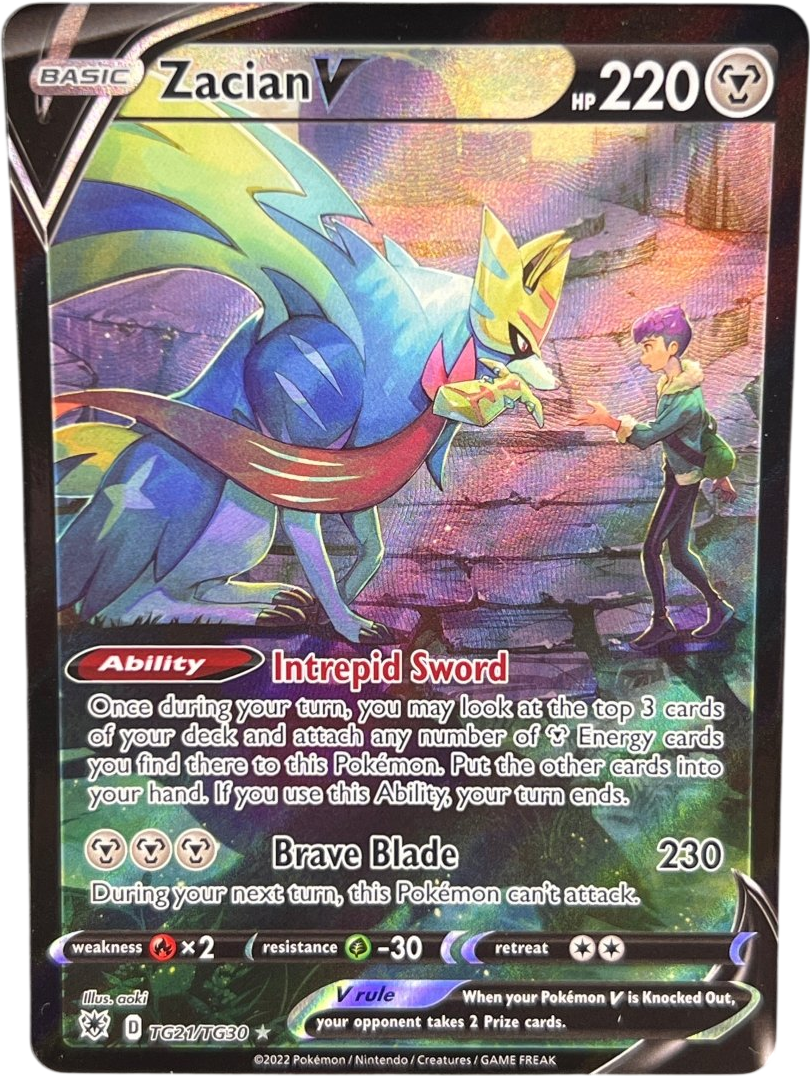 Zacian V TG21/TG30 Astral Radiance - Mega Cash Sydney