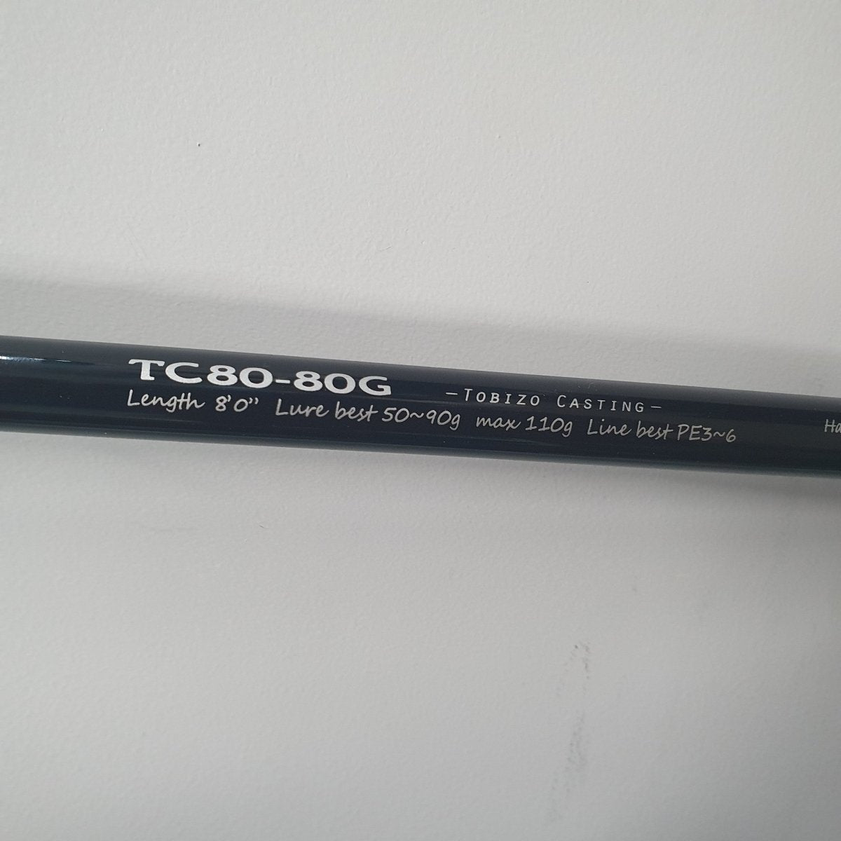 ZENAQ - TOBIZO CASTING - TC80 - 80G - 2 PIECE - FISHING ROD IN OWN CASE - Mega Cash Sydney