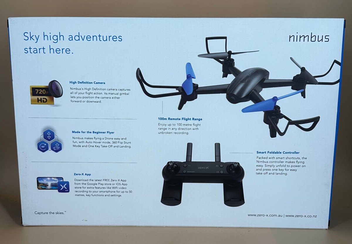 Zero-X Nimbus HD Drone ZXM-D100 - Mega Cash Sydney