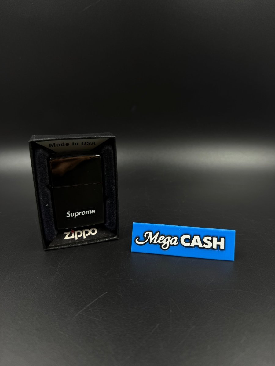 Zippo Supreme Lighter - Gunmetal Grey - Mega Cash Sydney