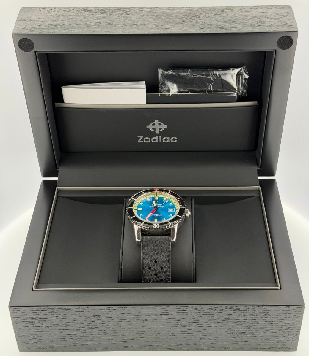 Zodiac Super Sea Wolf 53 Compression ZO9275 40mm Divers Watch - Mega Cash Sydney