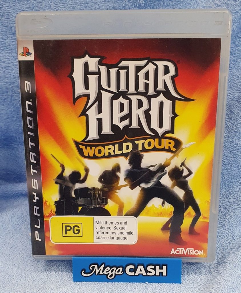 Buy GUITAR HERO WORLD TOUR PLAYSTATION 3 GAME . WITH MANUAL From a Pawn ...