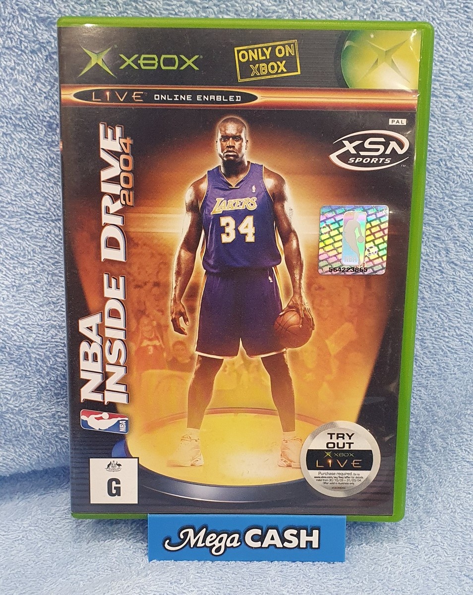 NBA Inside Drive 2004 Xbox Game For Sale