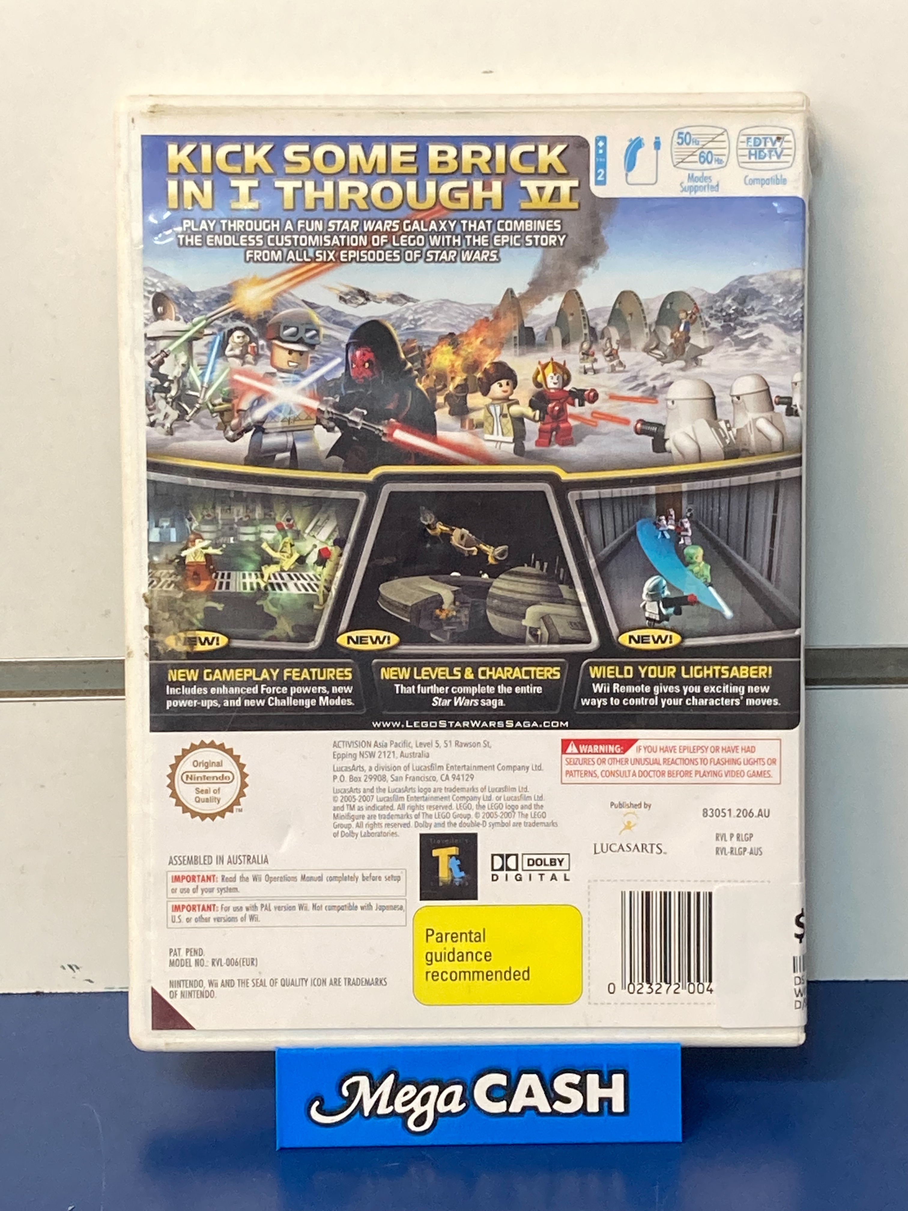 Used Lego Star Wars The Complete Saga - Nintendo Wii (Used